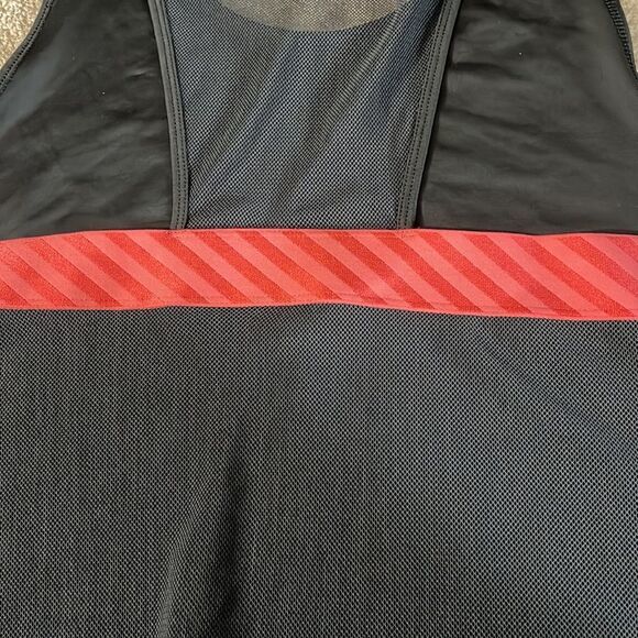 Nike Tank Top Speed Running Training Mesh Pink Black XXl - Picture 4 of 5